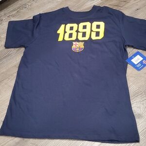 FC Barcelona Size XL Short Sleeve Shirt